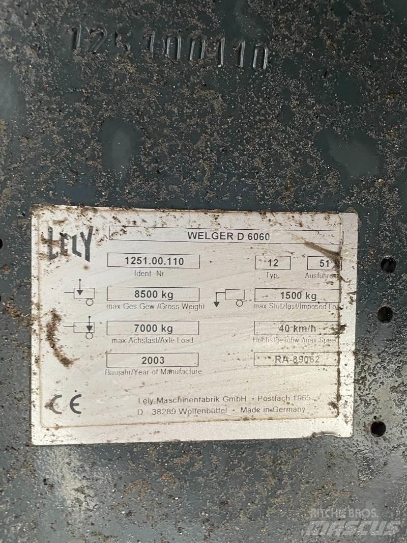 Welger D 6060 Fyrkantspressar