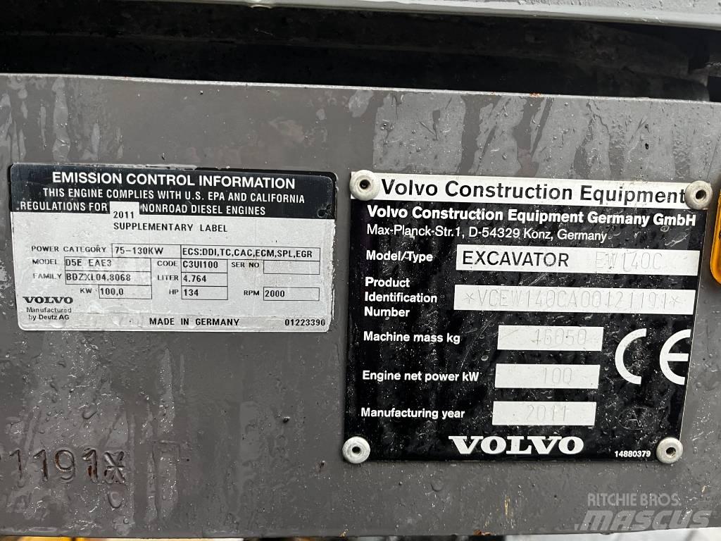 Volvo EW 140 C Hjulgrävare