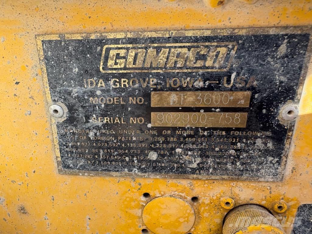 Gomaco GT 3600 Betongutläggare