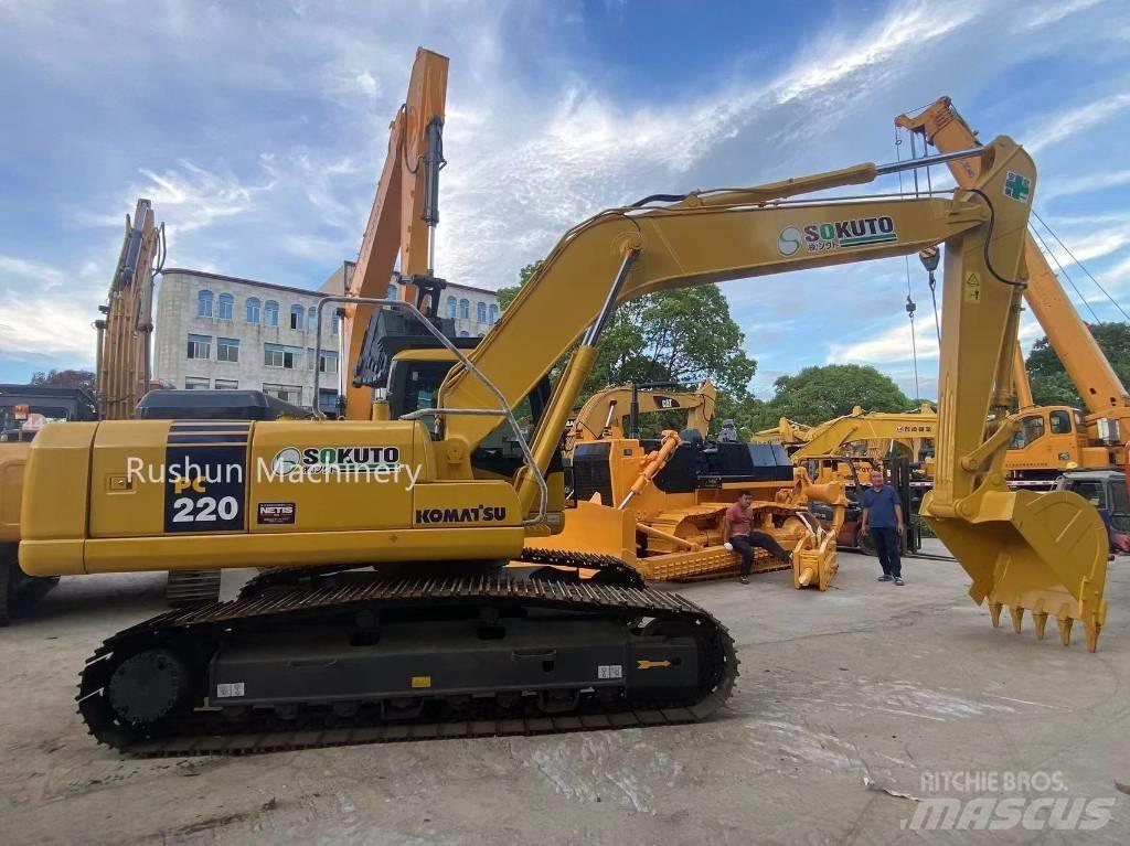 Komatsu PC220-7 Bandgrävare