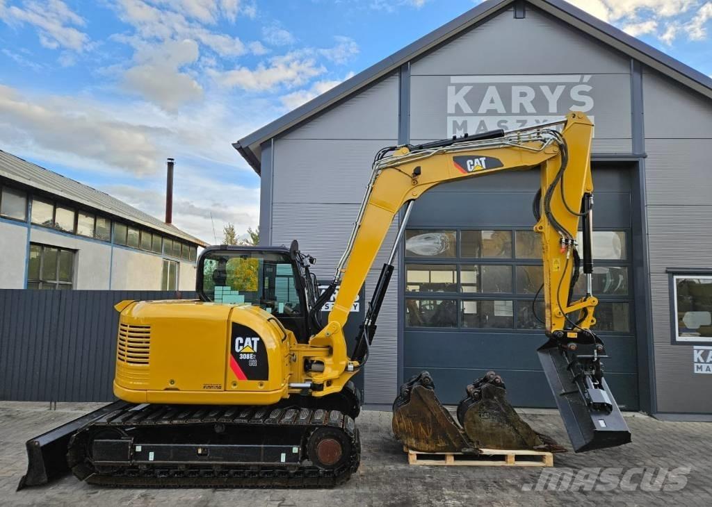 CAT 308 E 2 CR Midigrävmaskiner 7t - 12t