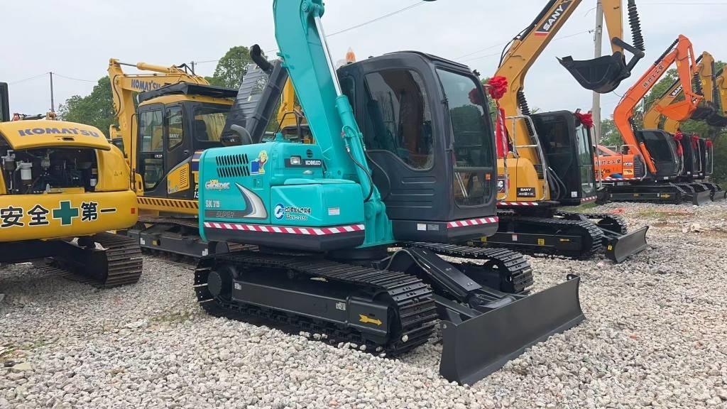 Kobelco SK 75 Midigrävmaskiner 7t - 12t