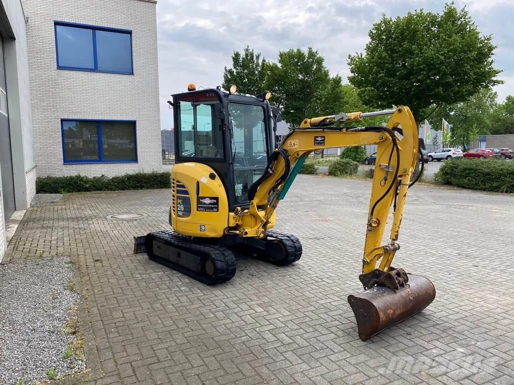 Komatsu PC26MR-3 Minigrävare < 7t