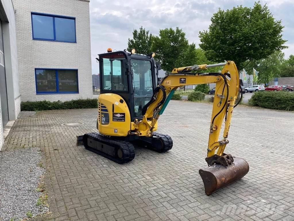 Komatsu PC26MR-3 Minigrävare < 7t