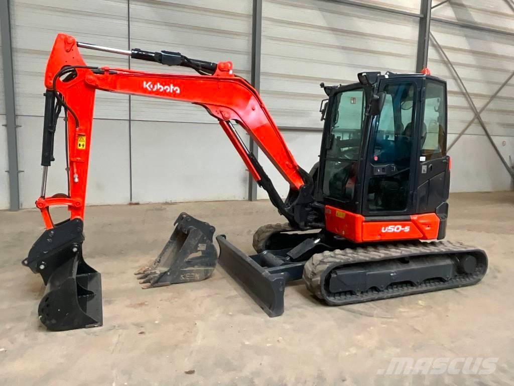 Kubota U 50-5 Minigrävare < 7t