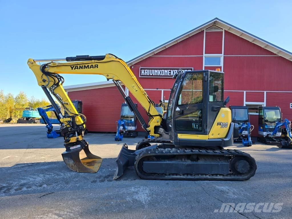 Yanmar SV 100 Midigrävmaskiner 7t - 12t