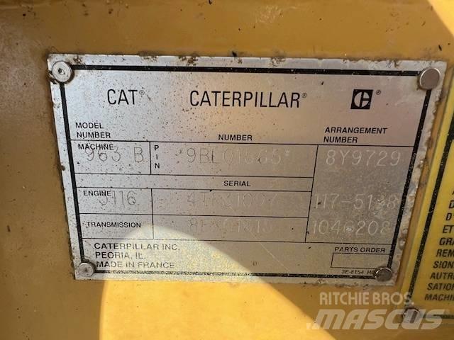 CAT 963 B Bandlastare
