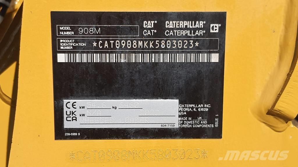 CAT 908M  Cat 908 Hjullastare