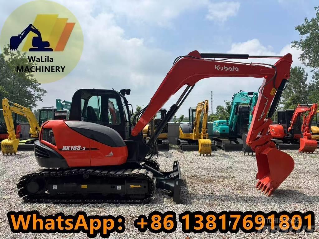 Kubota KX 183-3 Minigrävare < 7t