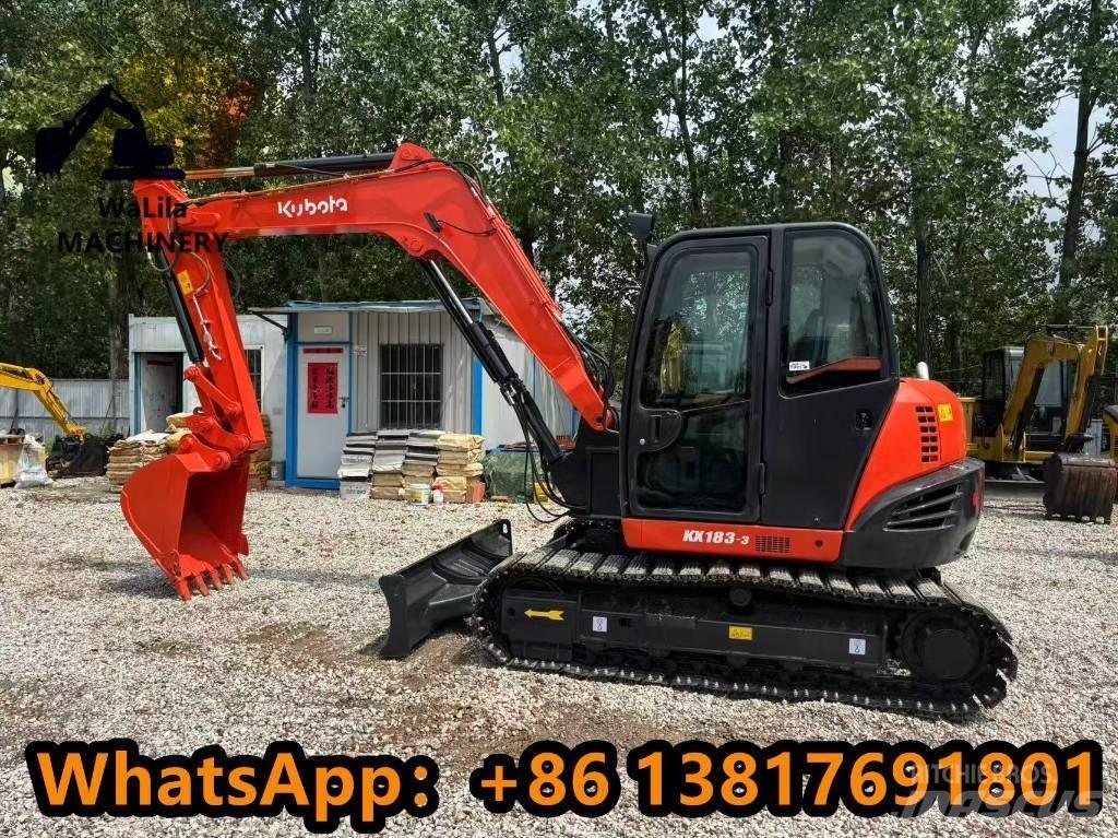 Kubota KX 183-3 Minigrävare < 7t