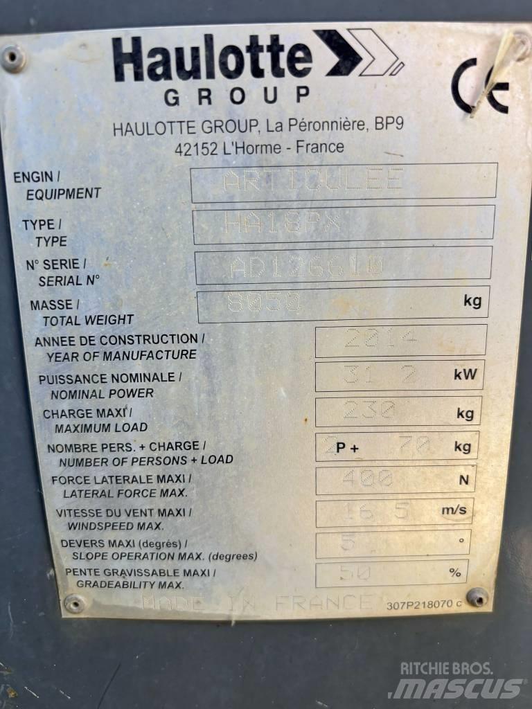 Haulotte HA 18 PX Bomliftar
