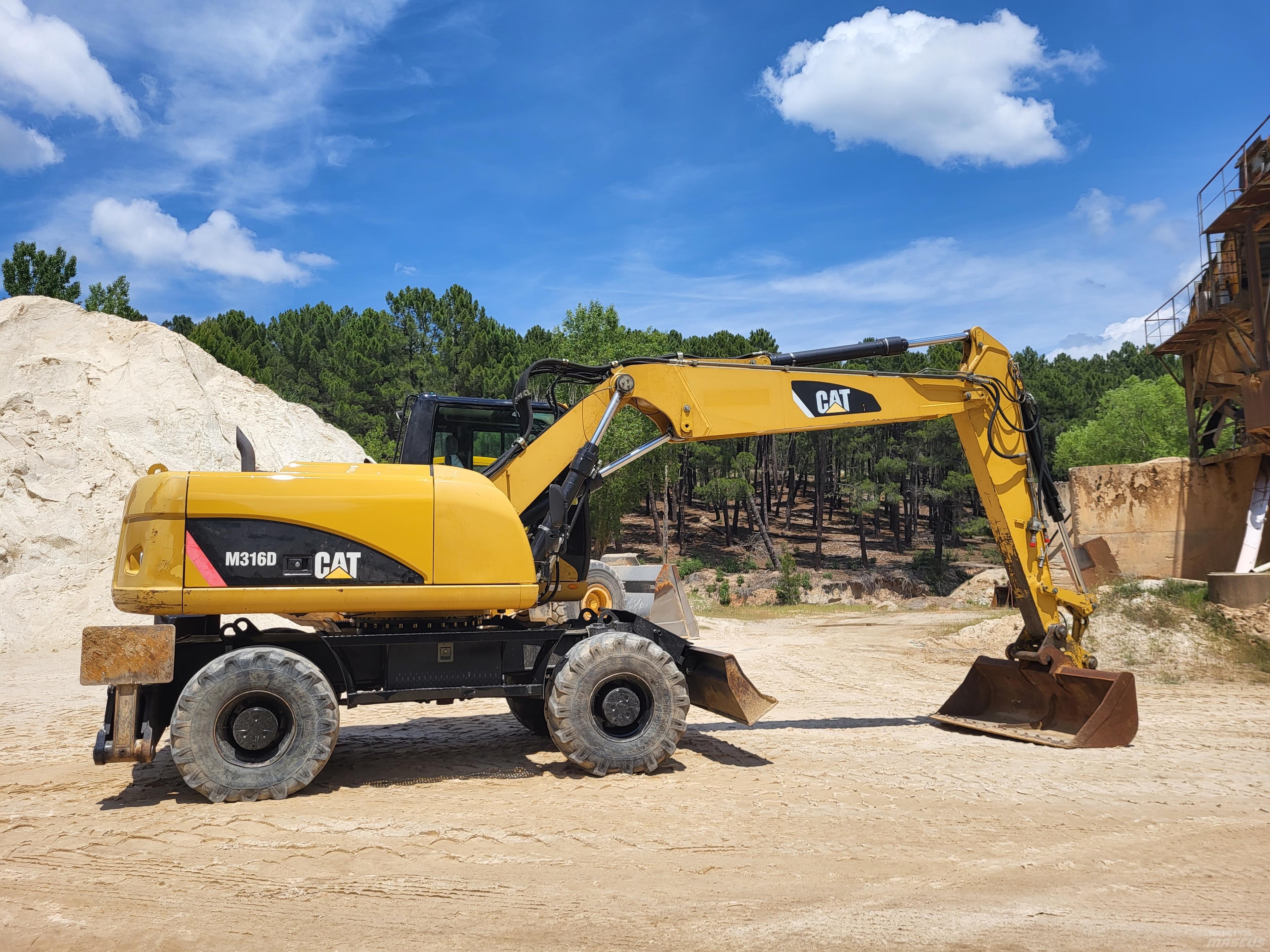 CAT 316d Hjulgrävare