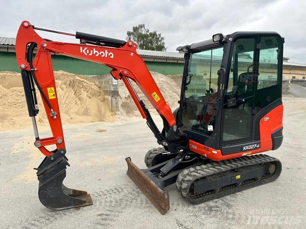Kubota kx 027-4 Minigrävare < 7t
