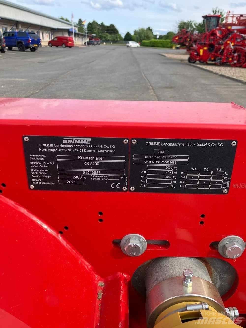 Grimme KS 5400 Potatisodlingsutrustning - Övrigt