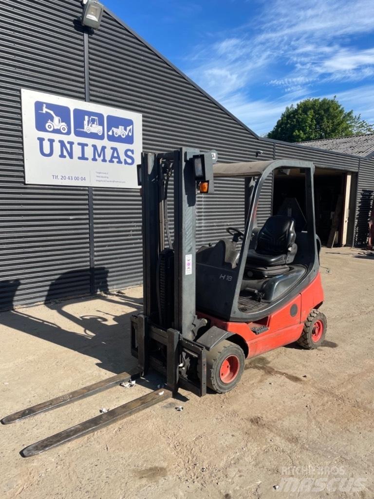 Linde H 18 T Gasolmotviktstruckar