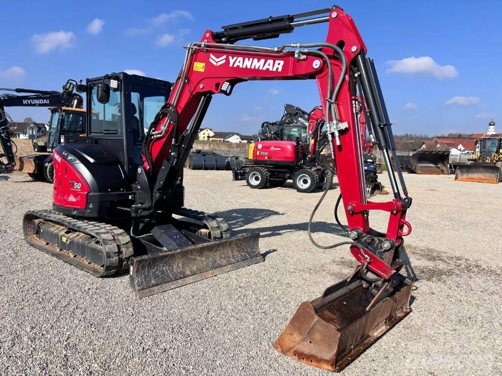 Yanmar Vio 50-6 Minigrävare < 7t