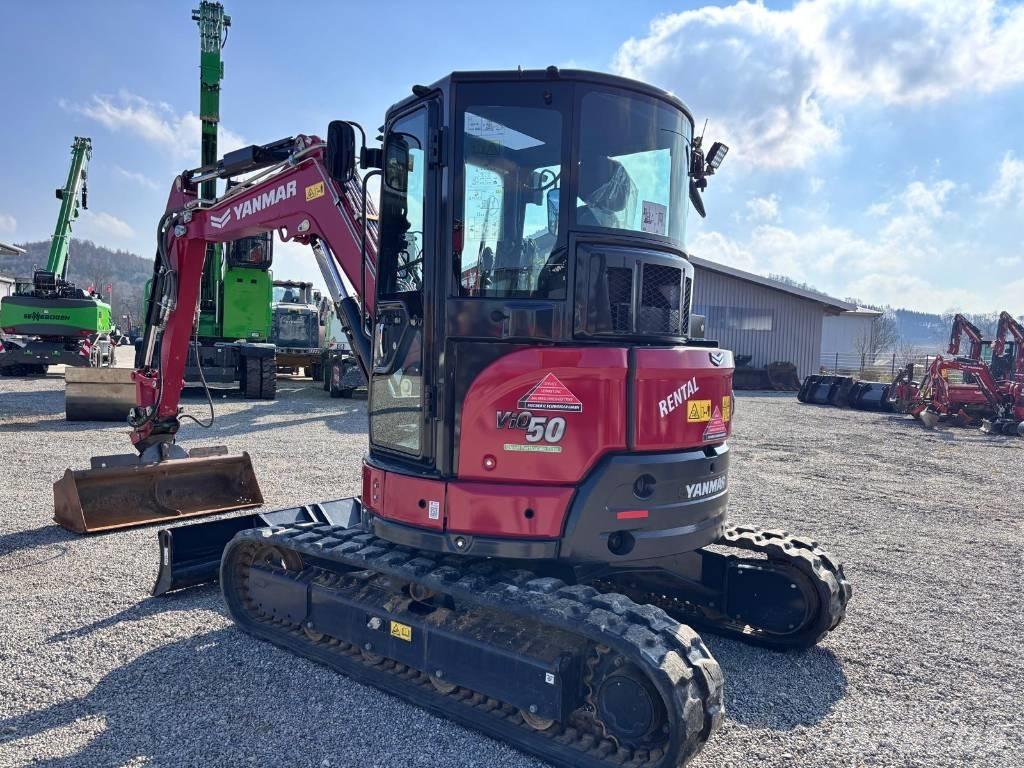 Yanmar Vio 50-6 Minigrävare < 7t
