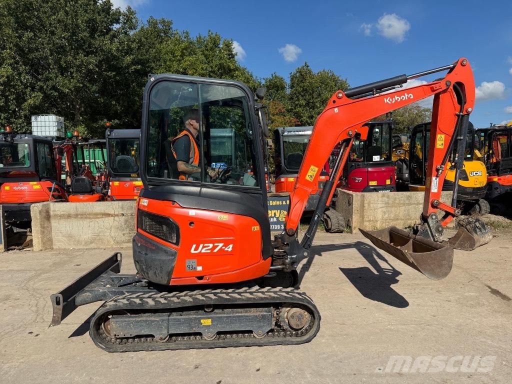 Kubota U 27-4 Minigrävare < 7t
