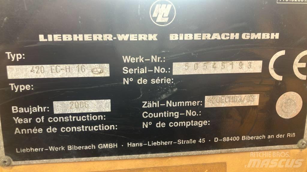 Liebherr 420 EC-H16 Byggkranar