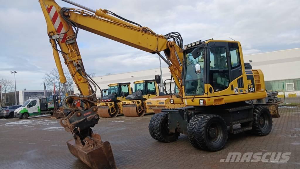 Komatsu PW 148-8 Hjulgrävare