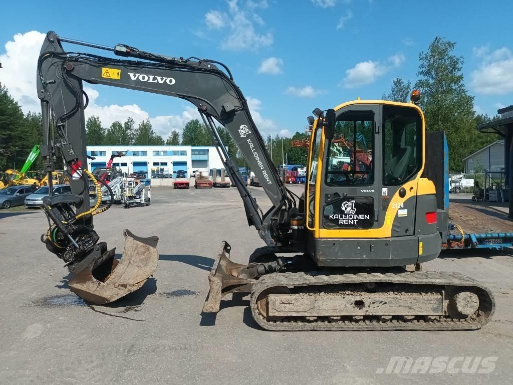 Volvo ECR 88 PLUS Midigrävmaskiner 7t - 12t