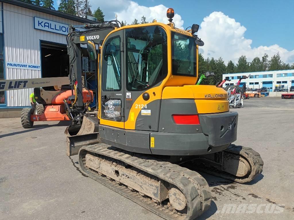 Volvo ECR 88 PLUS Midigrävmaskiner 7t - 12t