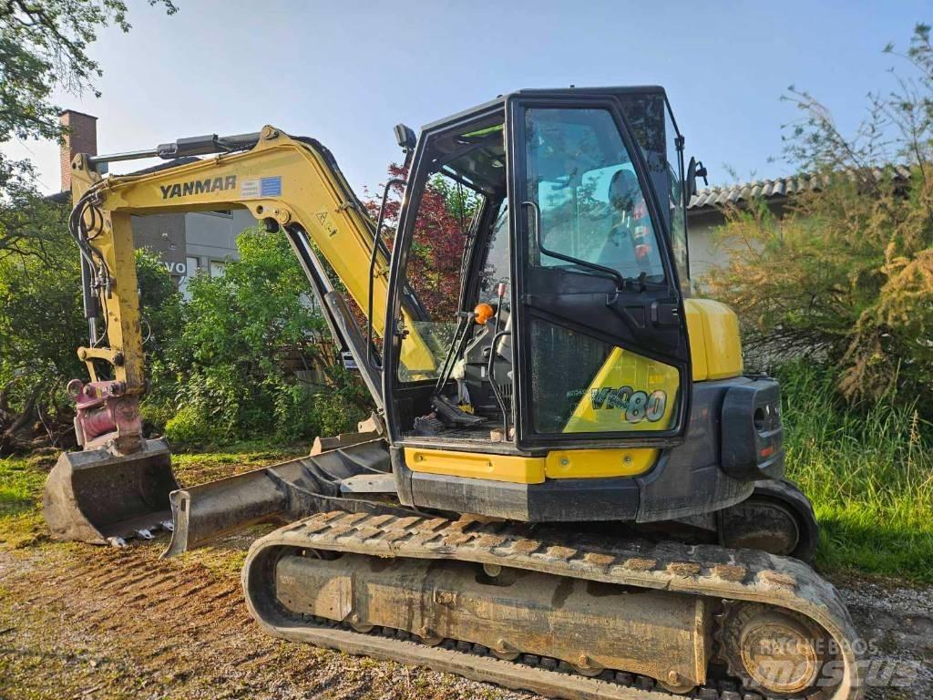 Yanmar Vio 80-1A Midigrävmaskiner 7t - 12t