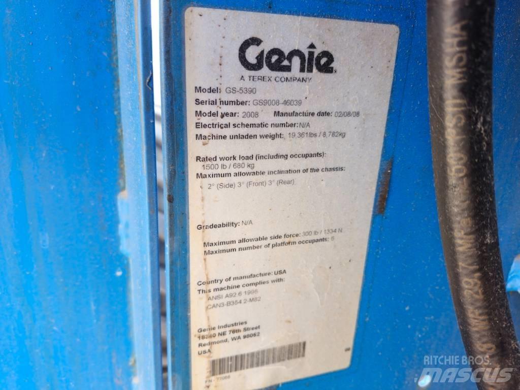 Genie GS-5390 Saxliftar