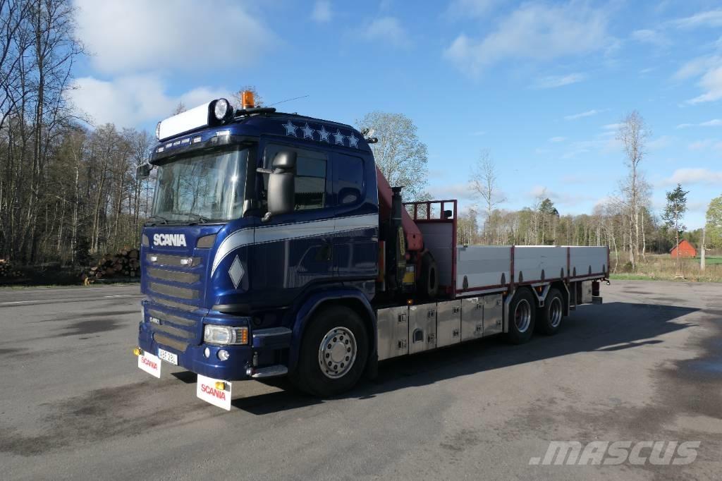 Scania G450 6x2 Kranbilar