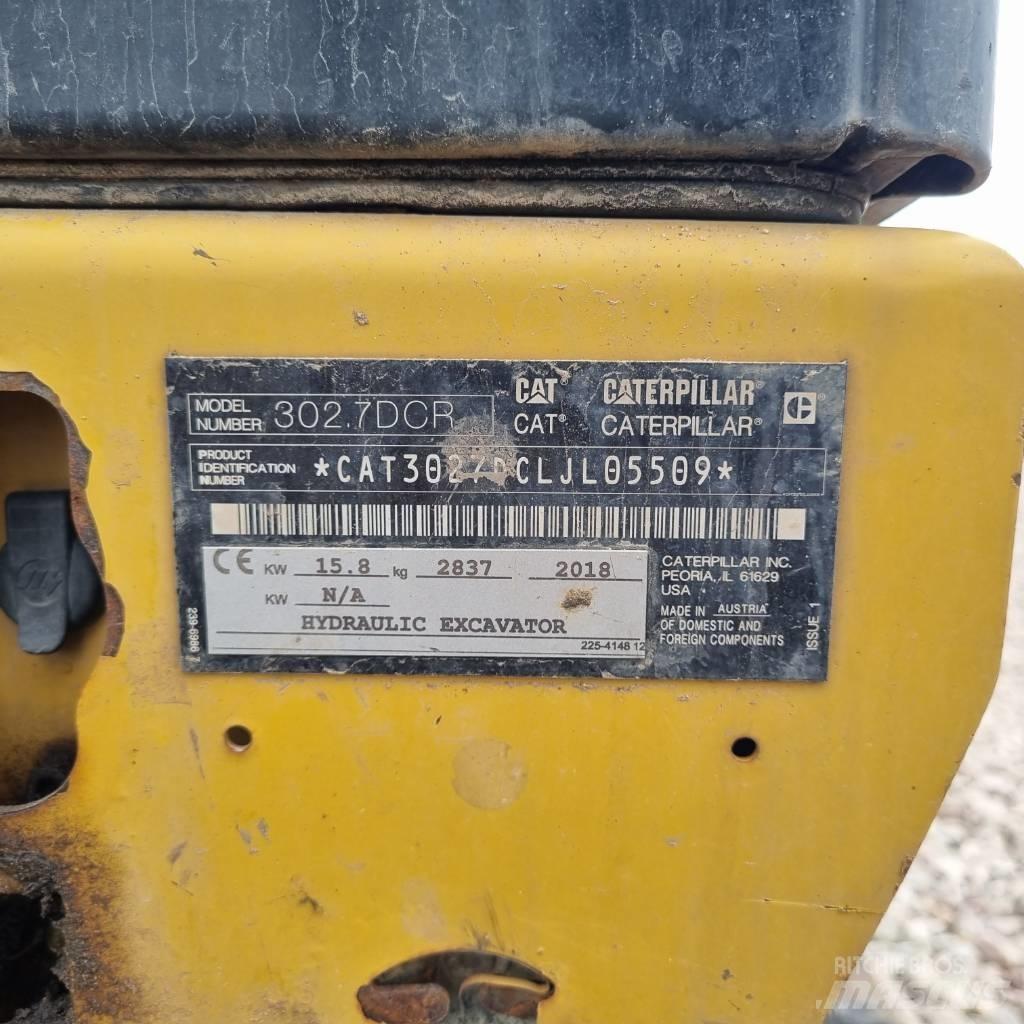 CAT 302.7 D CR Minigrävare < 7t