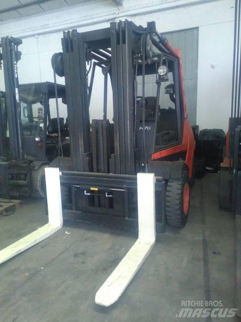 Linde H70GLP Gasolmotviktstruckar