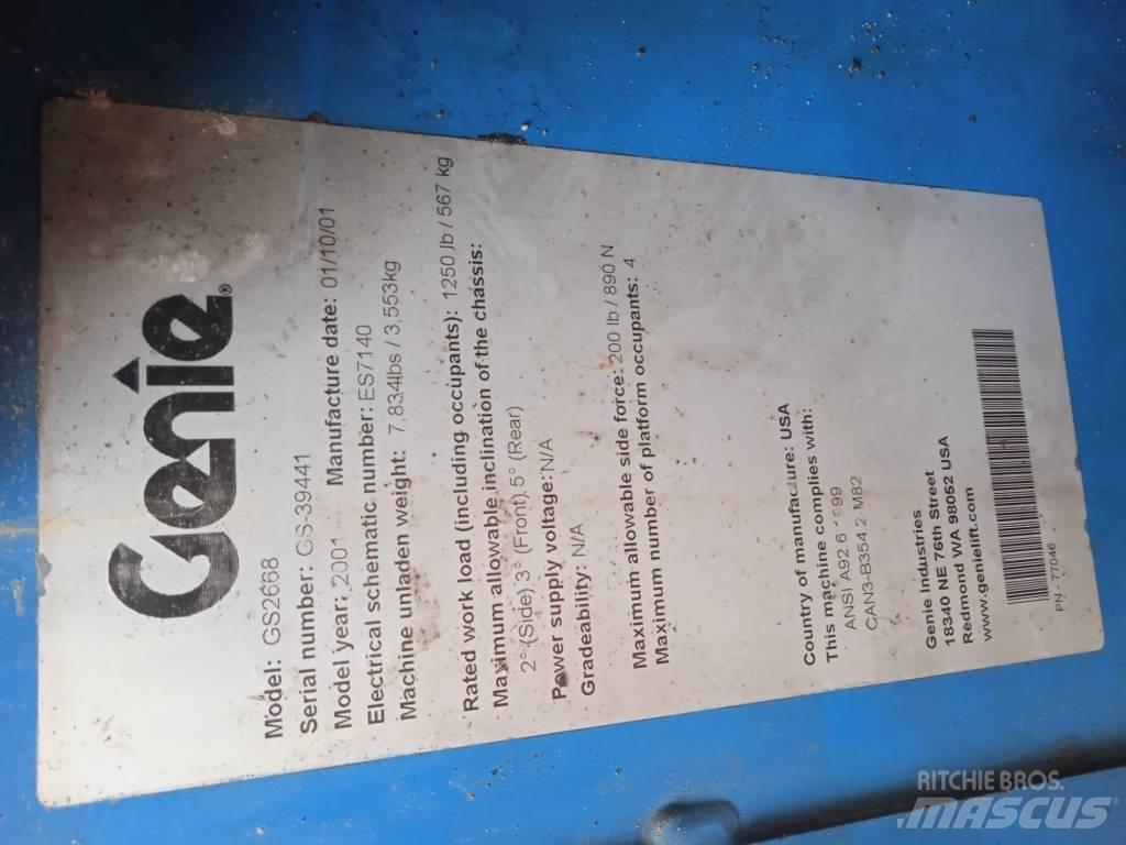 Genie GS 2668 RT Saxliftar