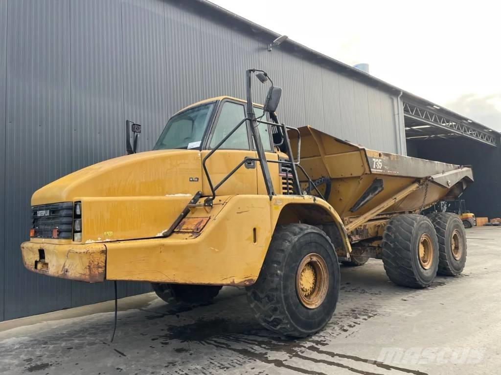CAT 735 Midjestyrd dumper
