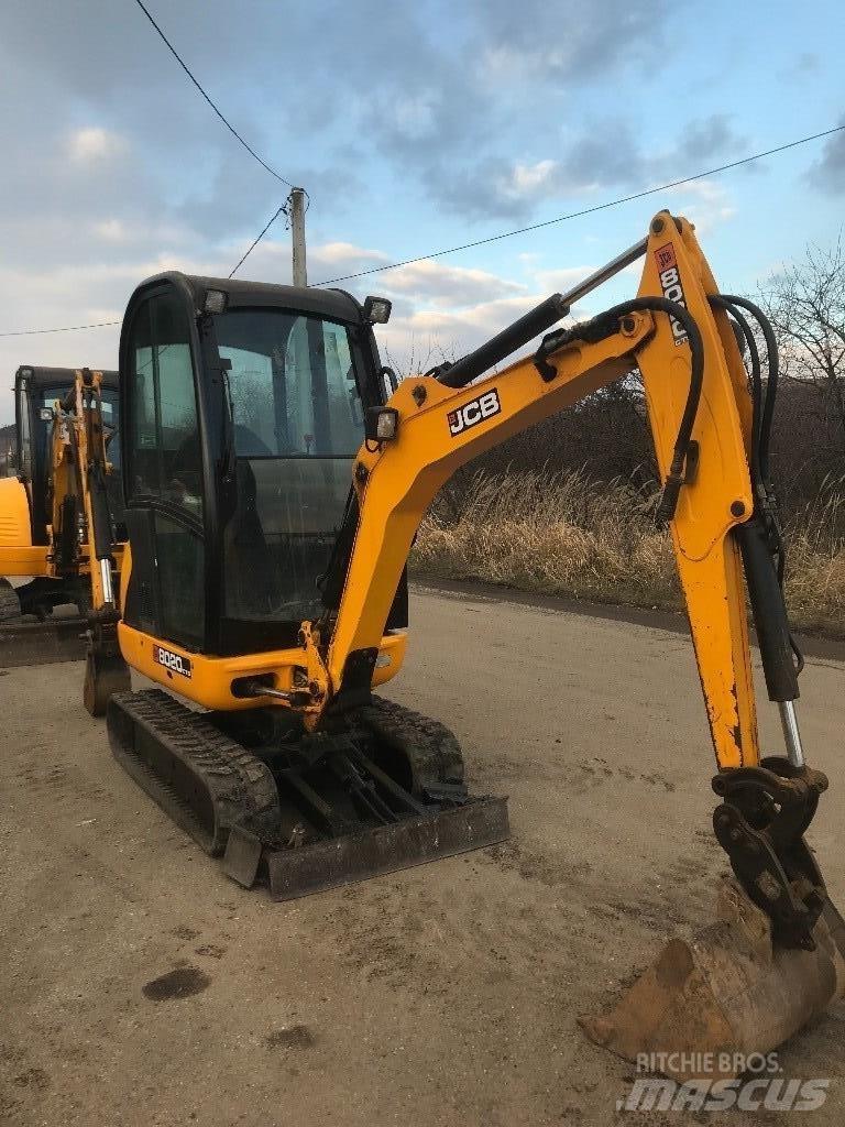 JCB 8020 Minigrävare < 7t