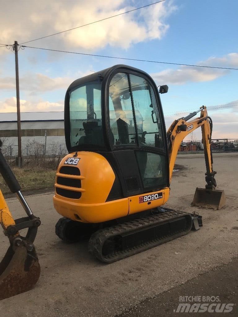 JCB 8020 Minigrävare < 7t