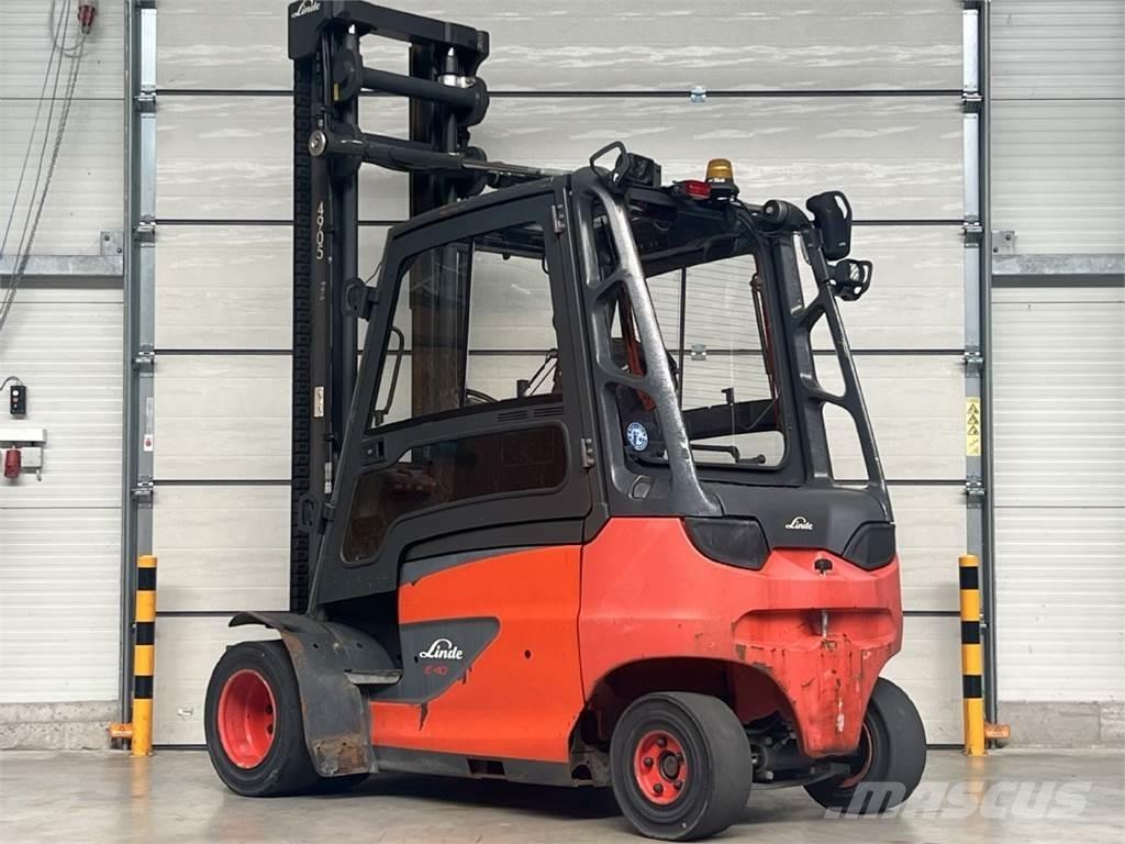 Linde E40H-01/600 Elmotviktstruckar