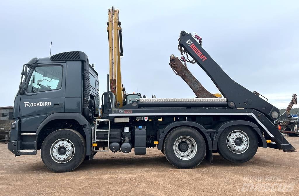 Volvo FMX460 - RENTAL Lastväxlare med kabellift