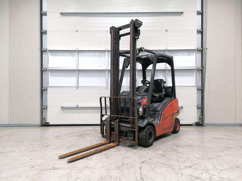 Linde H18D-01 Gasolmotviktstruckar