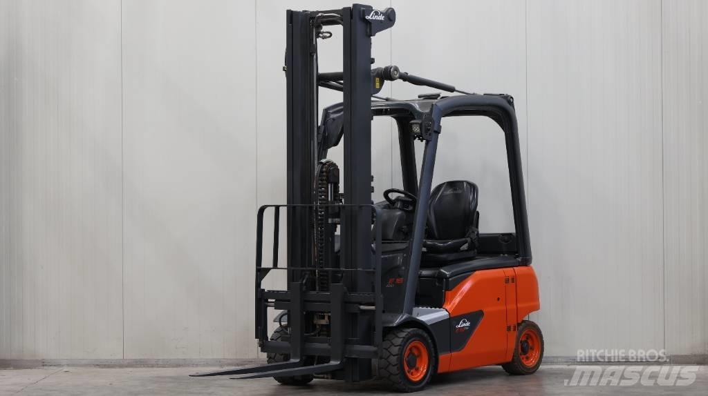 Linde E 16 P Elmotviktstruckar