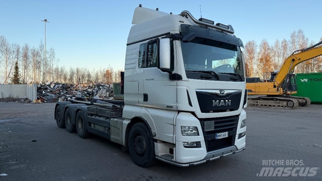 MAN TGX 35.580 Lastväxlare/Krokbilar