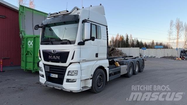 MAN TGX 35.580 Lastväxlare/Krokbilar