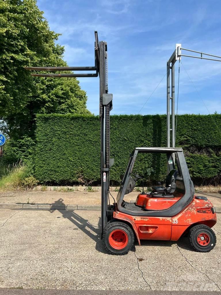 Linde H 25 D Dieselmotviktstruckar