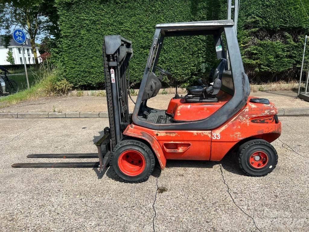 Linde H 25 D Dieselmotviktstruckar
