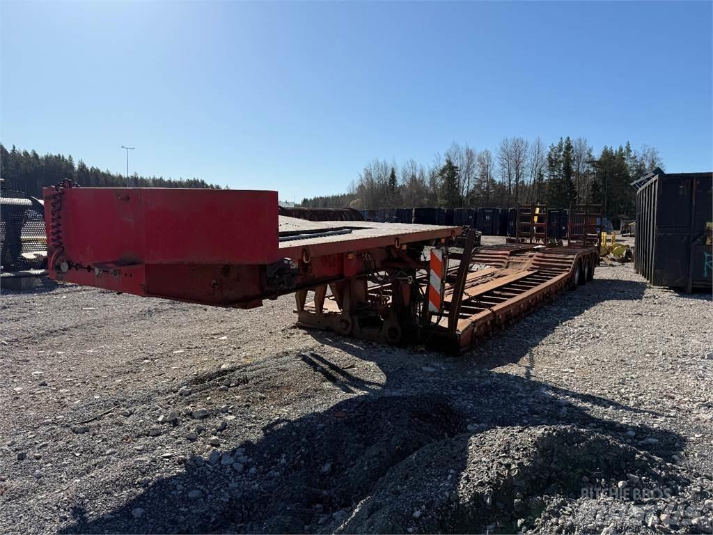 King PPV Lavetti Låg lastande semi trailer