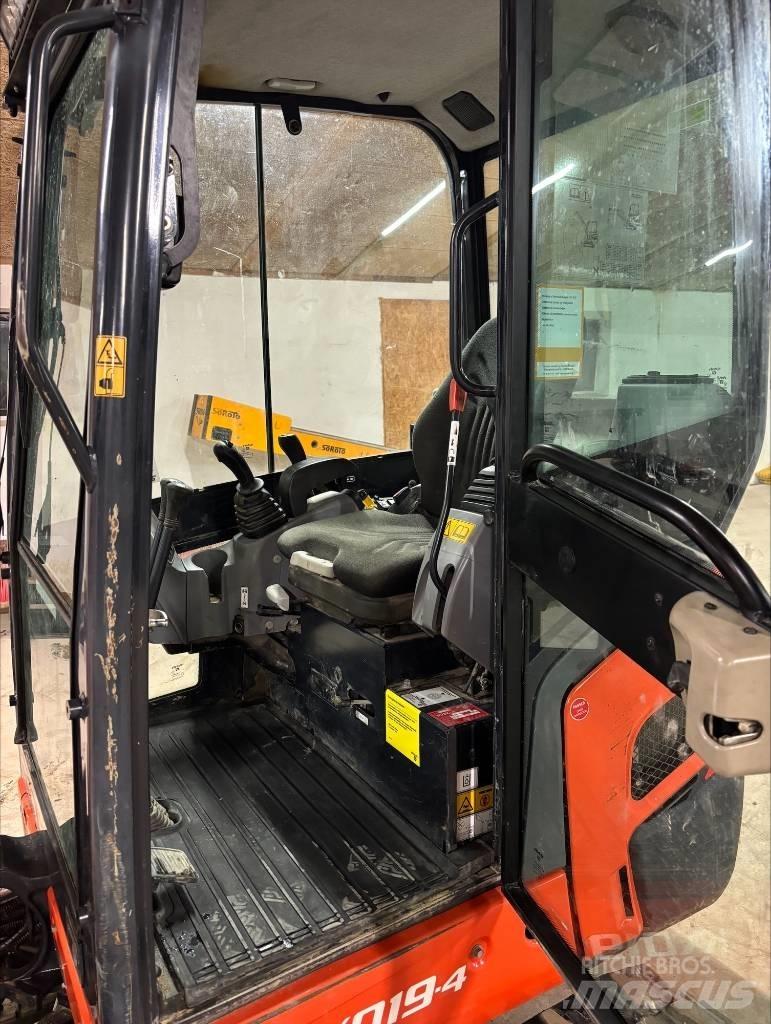 Kubota KX 19-4 Minigrävare < 7t