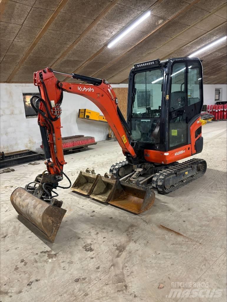 Kubota KX 19-4 Minigrävare < 7t