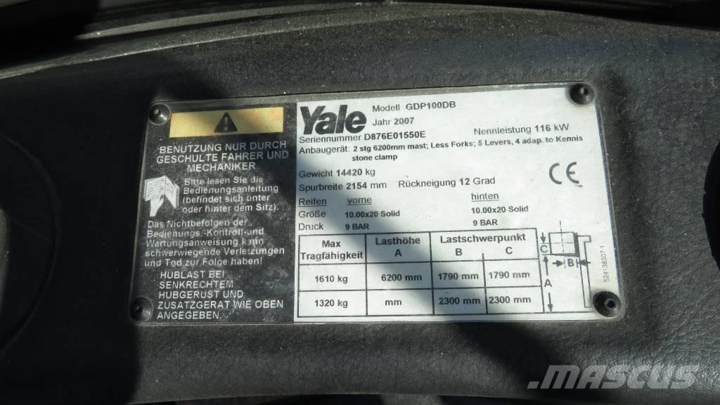 Yale GDP 100 DB Dieselmotviktstruckar