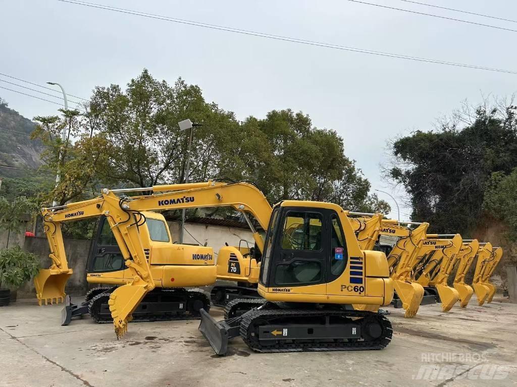 Komatsu PC 60-7 Minigrävare < 7t