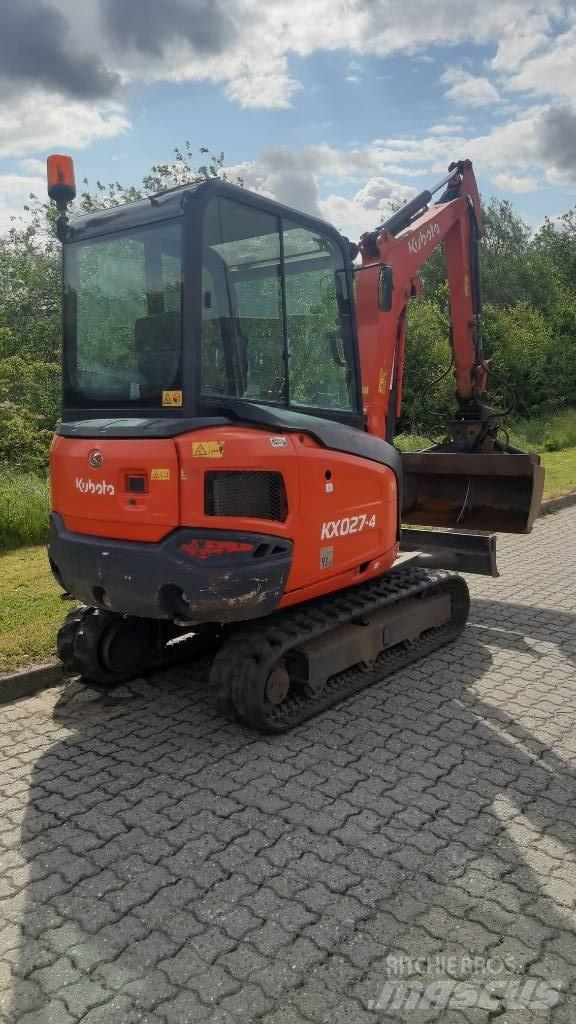 Kubota KX027-4 Minigrävare < 7t