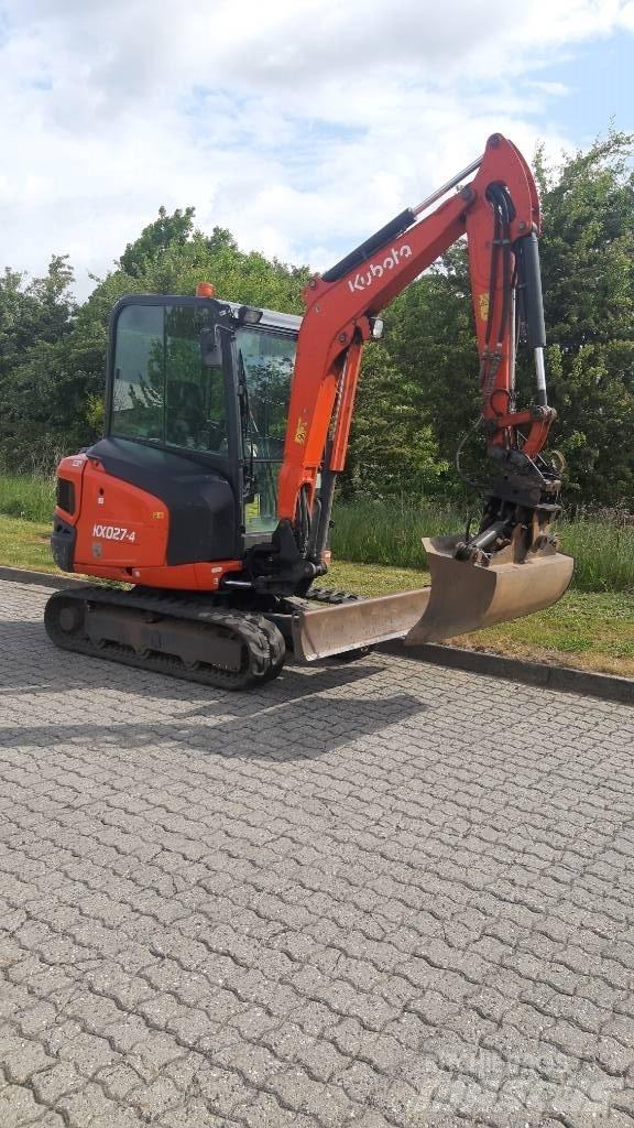 Kubota KX027-4 Minigrävare < 7t
